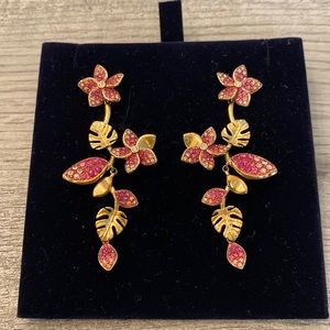 A pair of Swarovski earrings